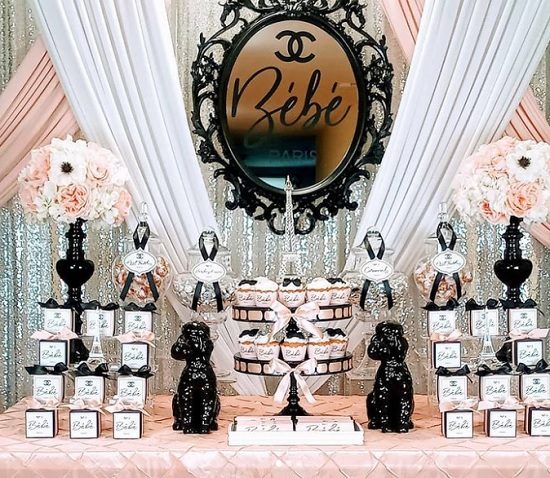 bebe-chanel-baby-shower-dessert-table