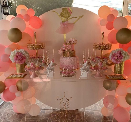 dancing ballerina girl background