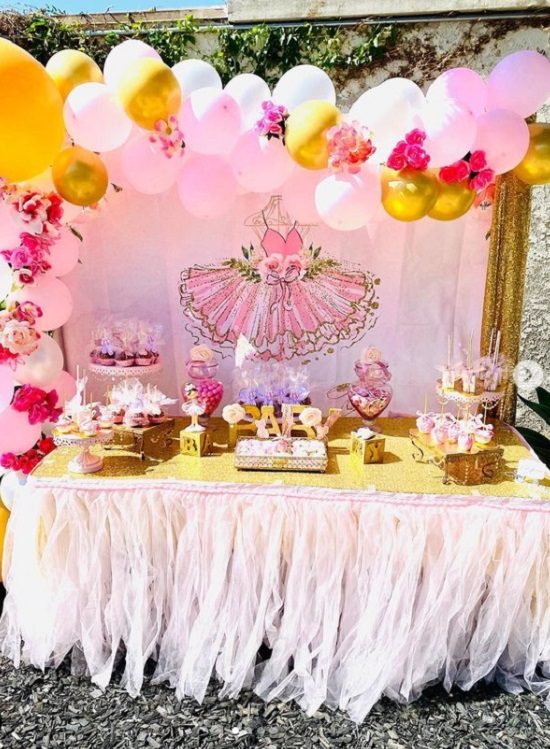 floral ballerina is on the way