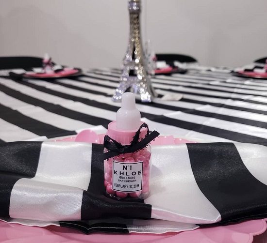 paris and chanel baby shower