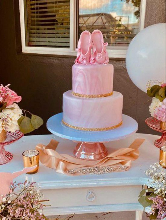 stunning ballerina cake