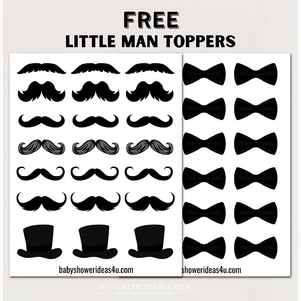 A Little Man Baby Shower Theme – Baby Shower Ideas 4U