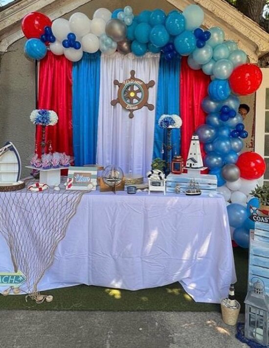 nautical themed party decorations