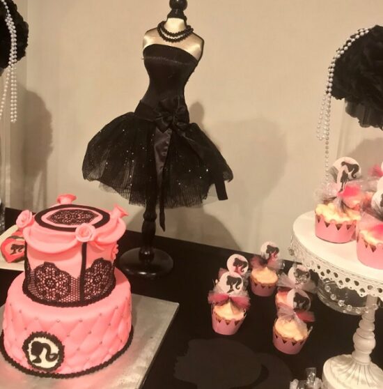 barbie inspired baby shower