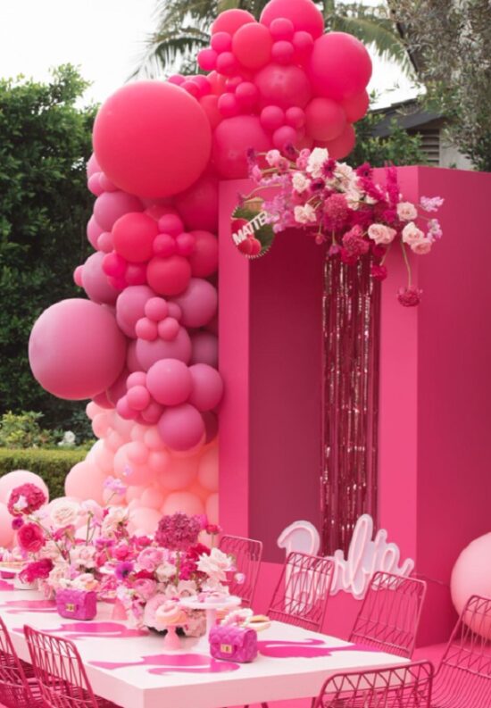 barbie movie inspired party