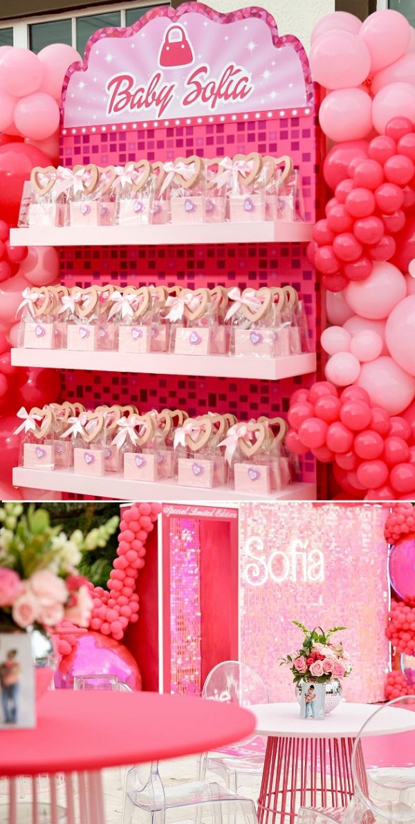 spectacular barbie baby shower