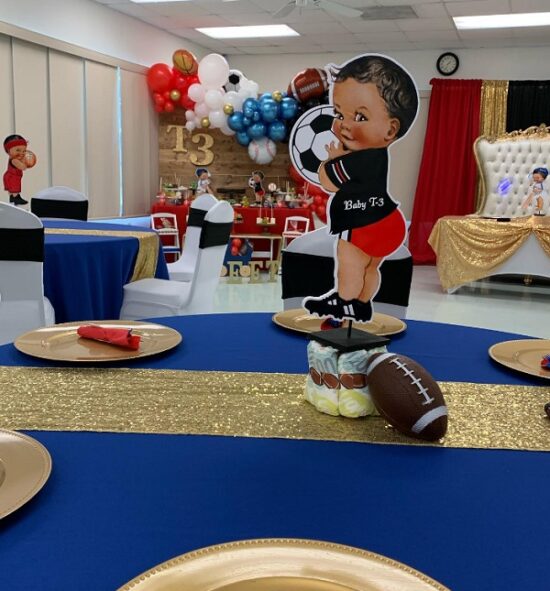 allstar baby shower diaper cakes
