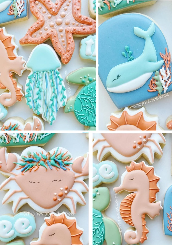 under the sea sugar cookies