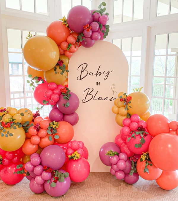 vibrant Baby in Bloom theme