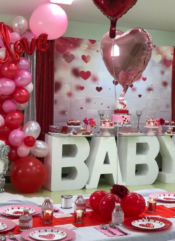 love story baby shower