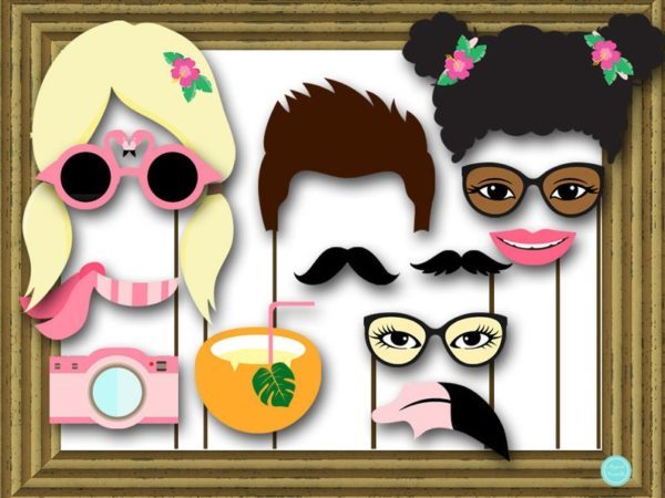 Print-Yourself-Flamingo-Photobooth-Props