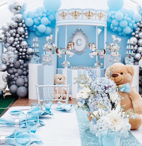 gorgeous Teddy Bear Carousel baby shower