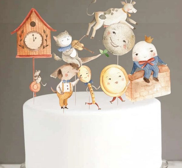 Nursery Rhyme Cake Topper