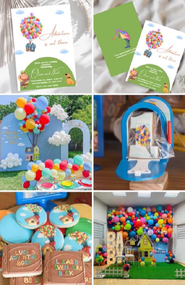 baby boy up baby shower decorations