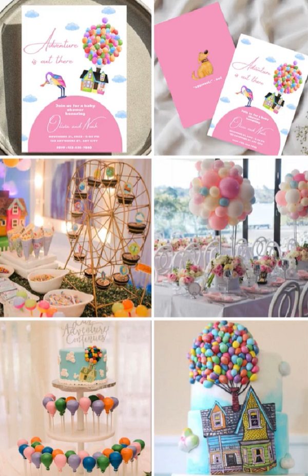 girl up baby shower decorations