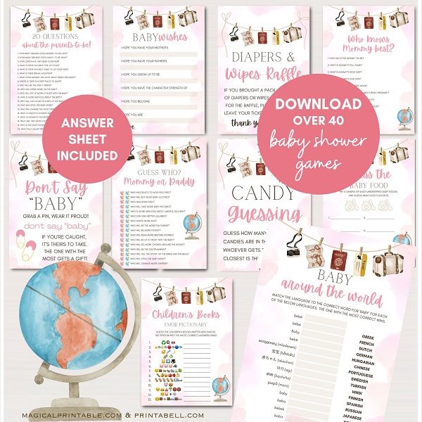 pink-travel-themed-baby-shower-games