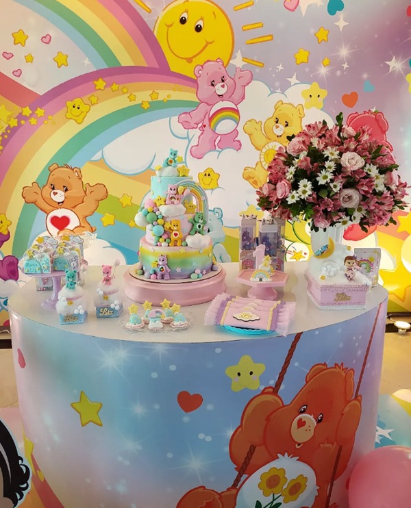 care bears dessert table