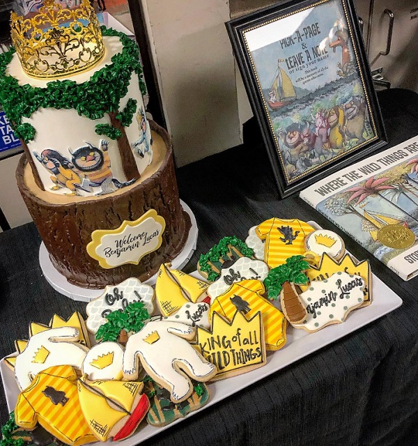 where the wild things are cookies and cakes