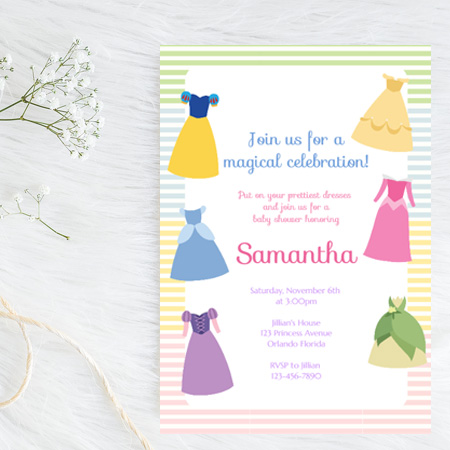 editable-disney-princess-dress-invitation