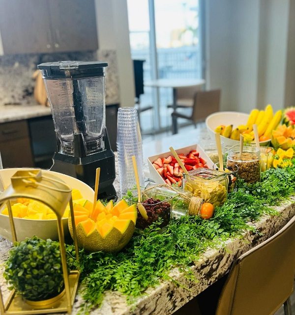 DIY Smoothie station