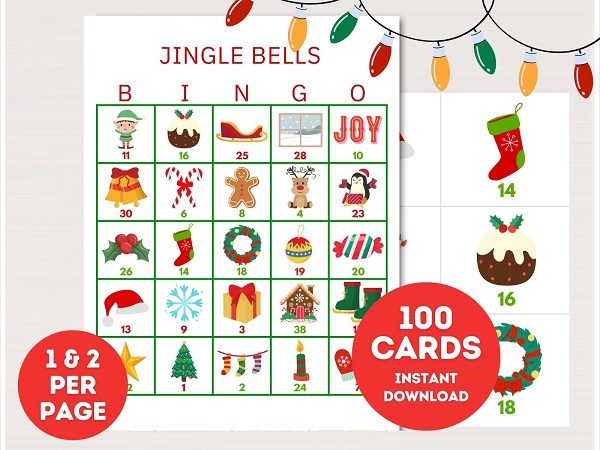 Christmas Bingo Cards