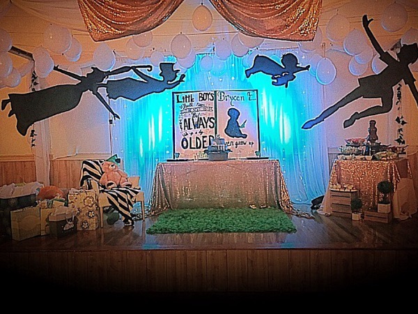 peter pan themed large ceiling props