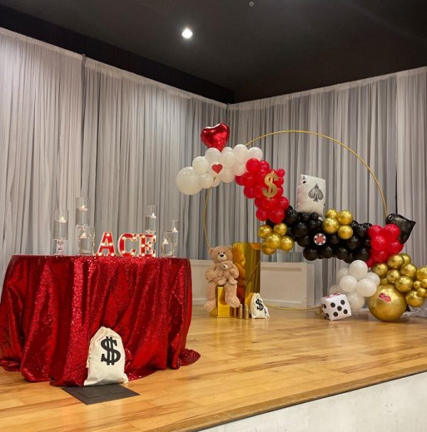 casino theme baby shower