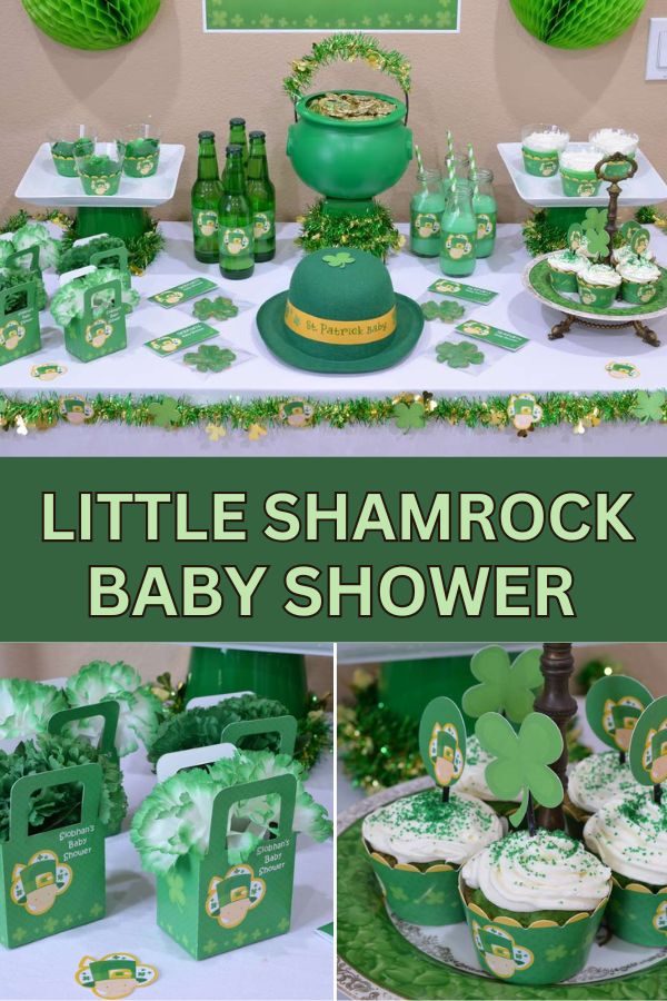 St Patrick’s Baby Shower – Little Shamrock