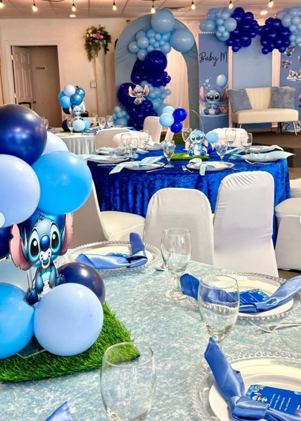 Stitch party tablescape