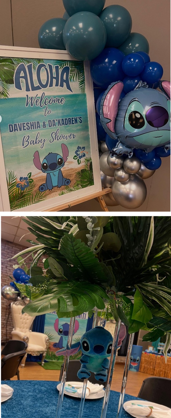 stitch themed decors