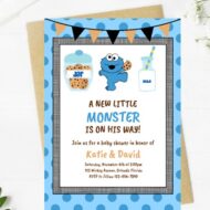 free Cookie Monster Invitations
