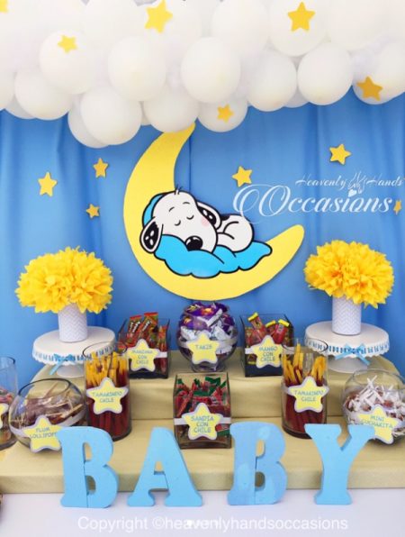 Adorable Peanuts / Snoopy Baby Shower Ideas – Baby Shower Ideas 4U