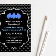 free boy-batman-baby-shower-invitation