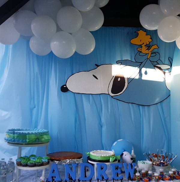 Adorable Peanuts / Snoopy Baby Shower Ideas – Baby Shower Ideas 4U