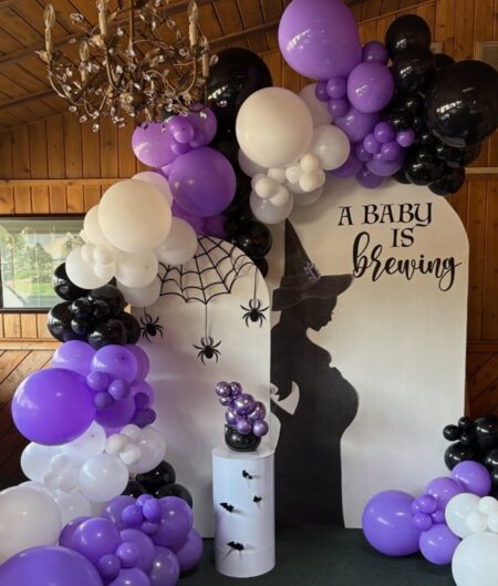 baby is brewing backdrop silhouette