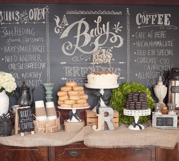 rustic baby is brewing coffee and cravings