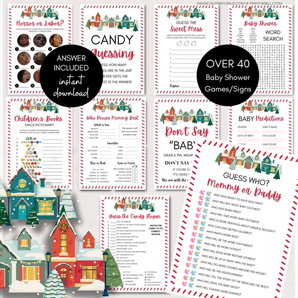 it takes a village baby shower