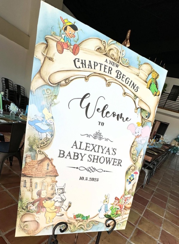 new chapter begins sign