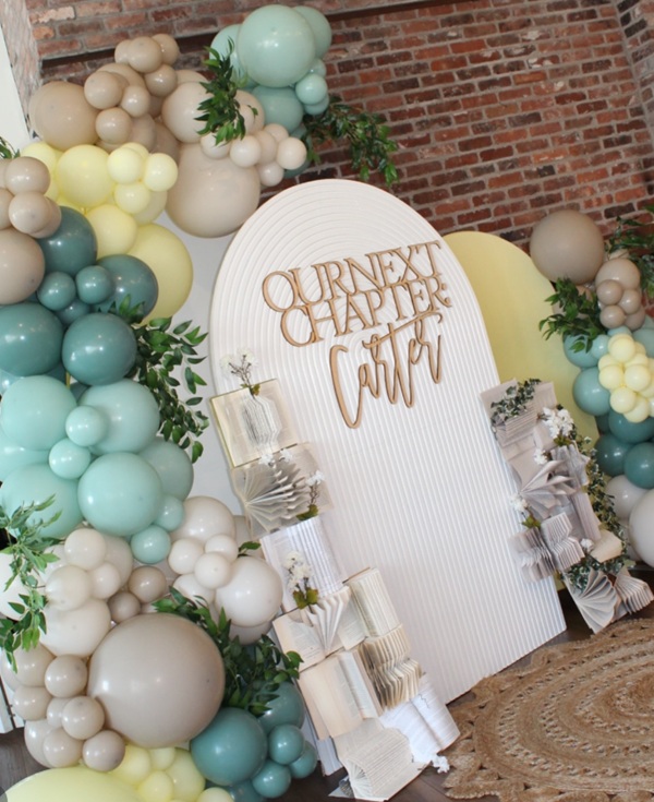 our next chapter begins balloons and decors