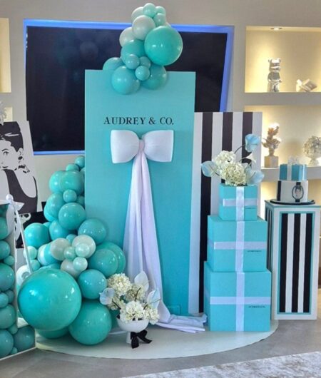 tiffany baby shower for baby audrey