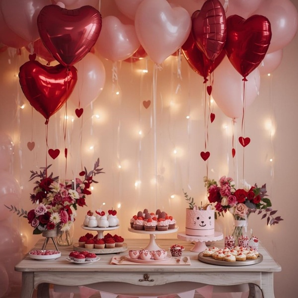 valentines themed baby shower shower balloon