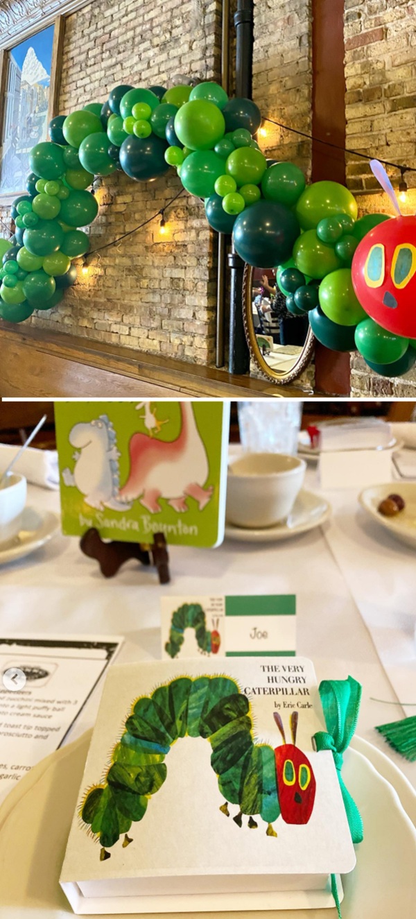 very hungry caterpillar balloons decors