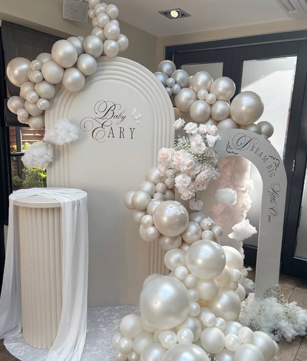 pearl tone balloons