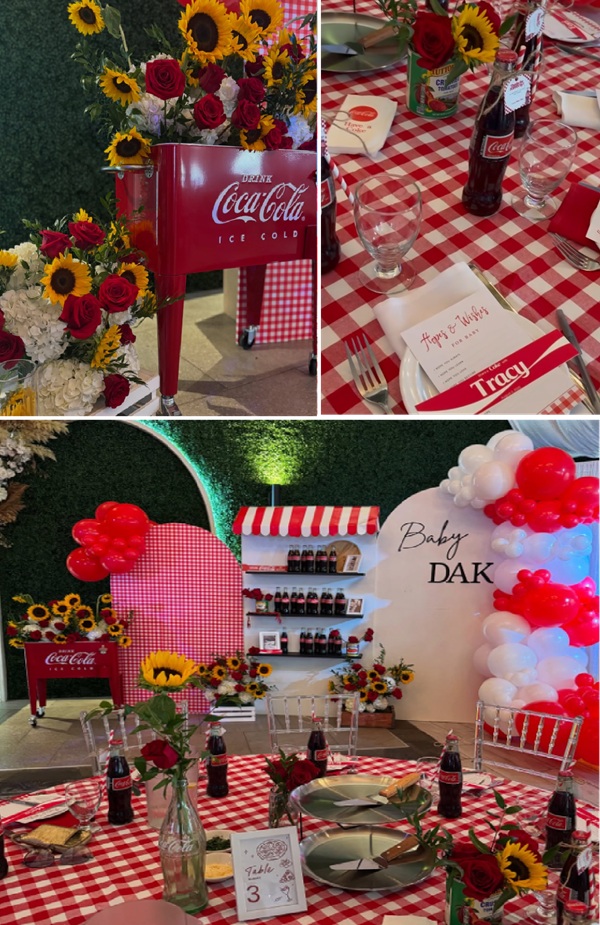 pizza and soda baby shower