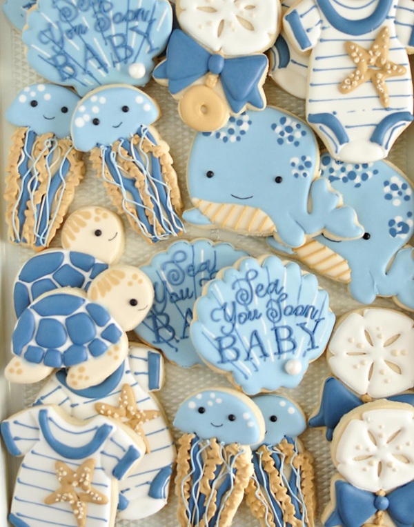 see you soon baby cookies