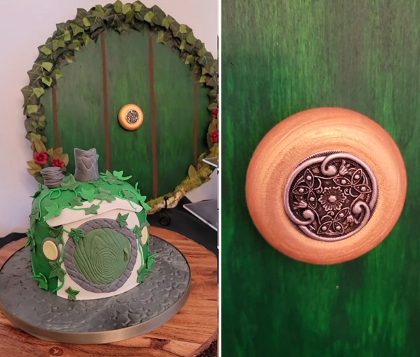 Hobbit themed baby shower