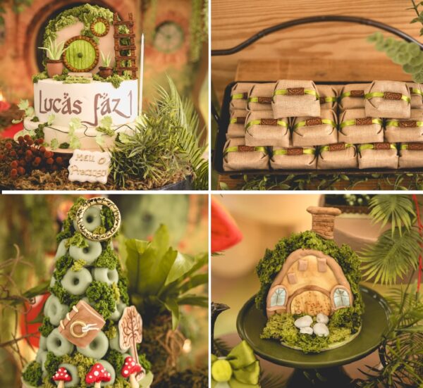 The hobbit themed party food