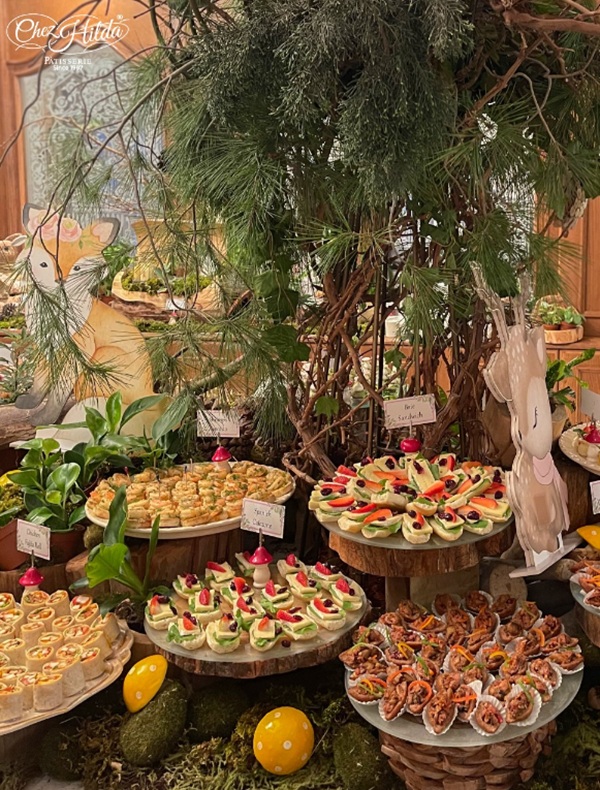 woodland hobbit themed party food ideas
