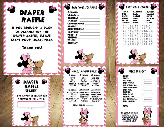 How to Plan a Budget Minnie Mouse Baby Shower – Baby Shower Ideas 4U