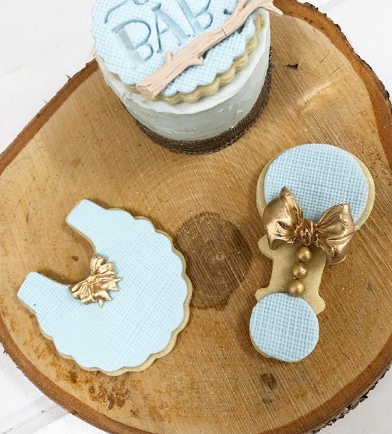 Rustic Wood Cookie Display Log